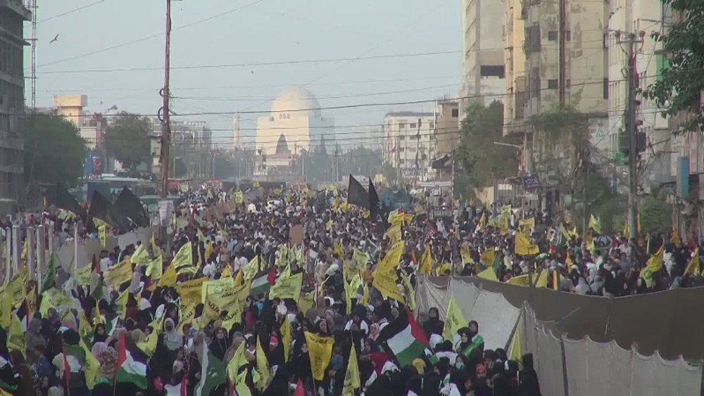 Pakistanis mark intl. Quds day