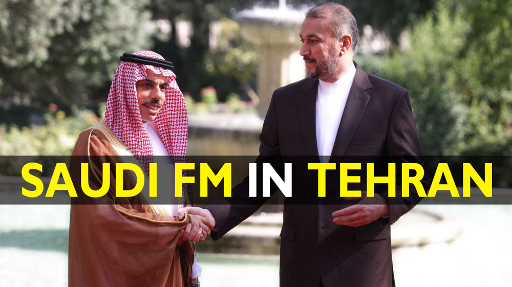 Saudi FM in Tehran