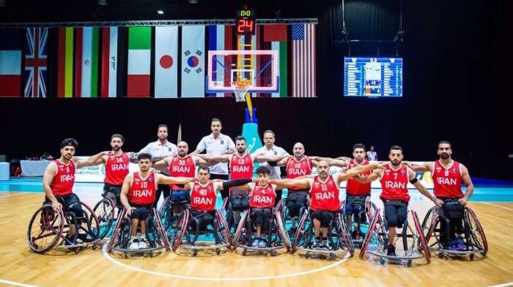 Iran wheelchair basketball team ranks third in world championships