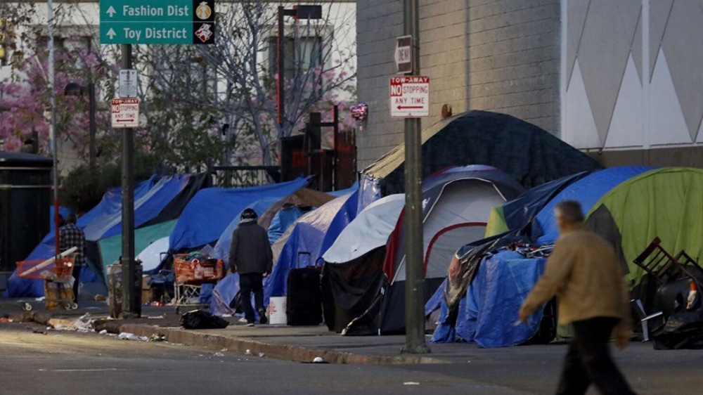 The homeless state of California
