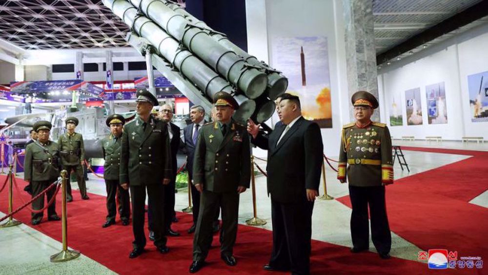 North Korean leader shows off ICBMs to Russian defense minister