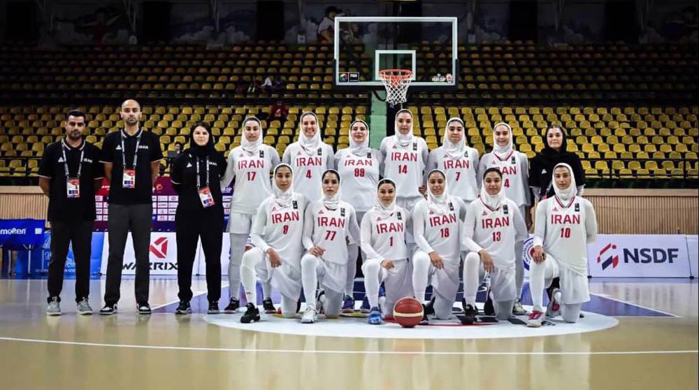 Iran earns 2nd straight victory in FIBA Women's Asia Cup