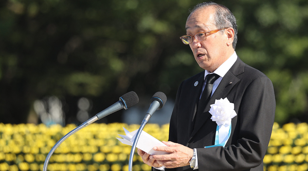 Hiroshima mayor slams nuclear deterrence claims as ‘folly’, marking a-bomb anniv.