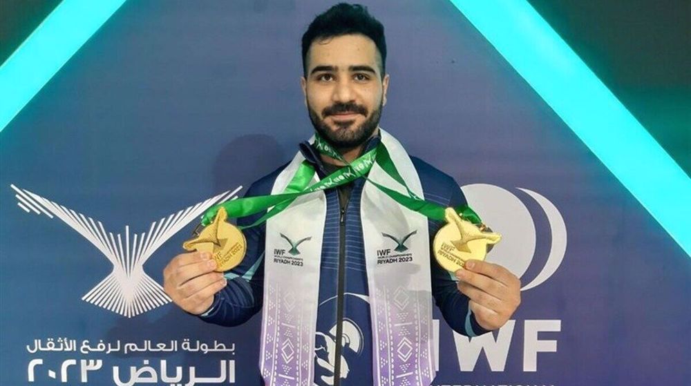 Iran weightlifter Javadi bags gold medals in 2023 World Championships