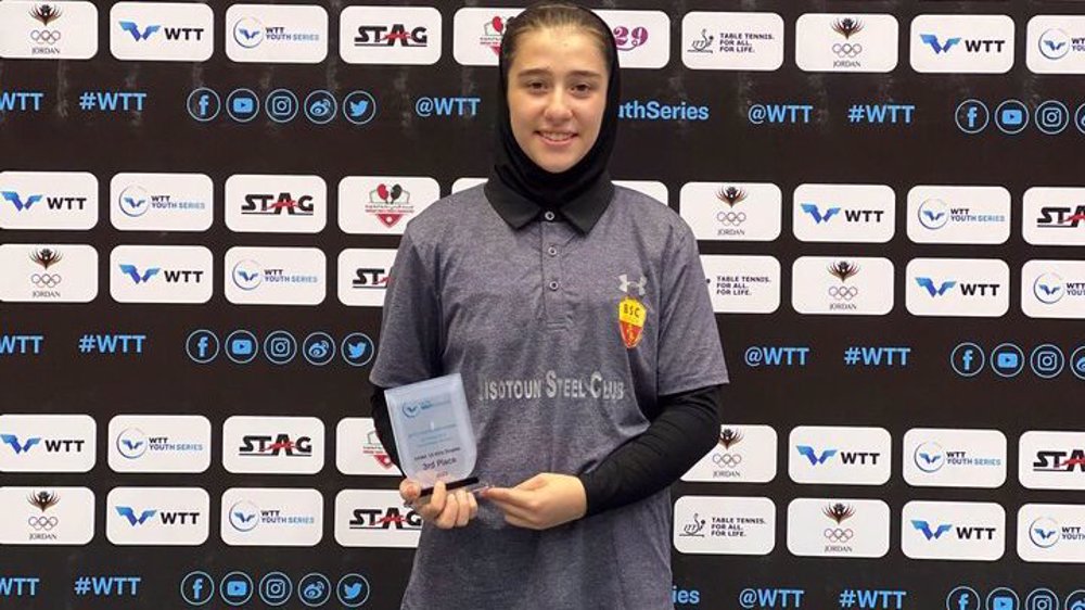 Female Iranians awarded four medals in WTT Youth Contender Batumi