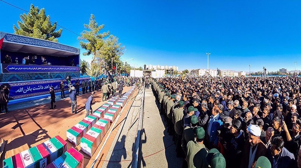Iran holds mass funeral, vows to find terrorists 'wherever they are'