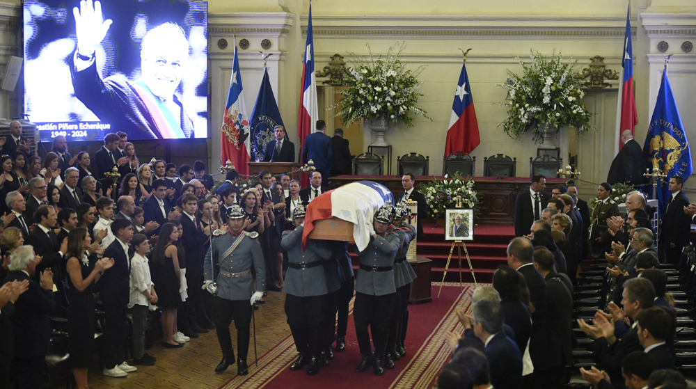 Chile bids farewell to ex-president Pinera in state funeral