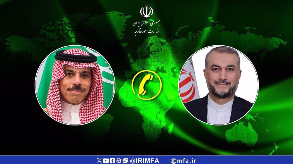Iranian, Saudi FMs discuss developments in Gaza, Rafah