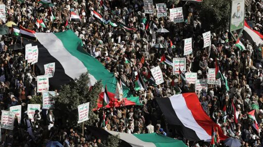 Yemenis continue unwavering support for Palestinians