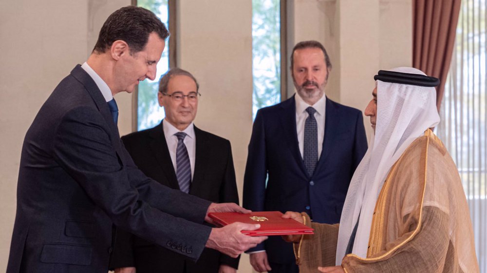 Assad receives UAE's 1st envoy to Damascus after 13 years