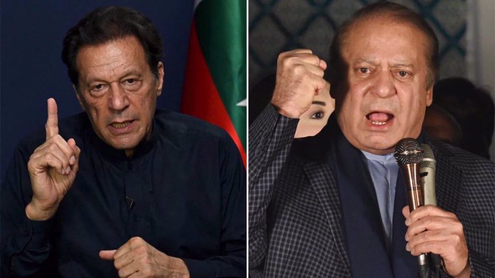 Pakistan’s ex-PMs Sharif, Khan both claim victory in election