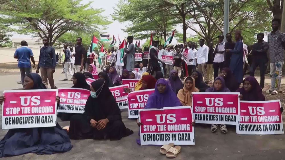 Islamic Movement in Nigeria rally in Abuja to condemn Israeli genocide in Gaza