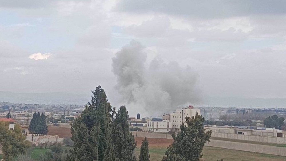 Israel attacks Syrian military positions near Damascus