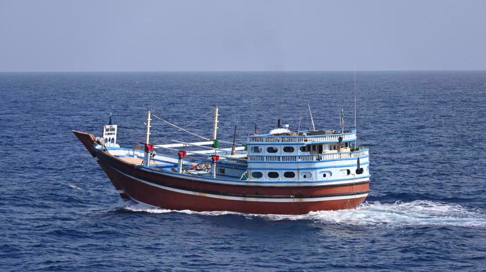 Indian navy rescues hijacked Iranian fishing vessel, Pakistani crew