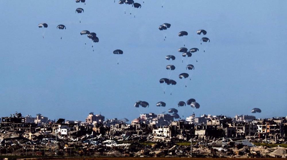 Aid airdrop kills five Palestinians in Gaza