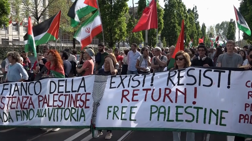 Pro-Palestine demonstrations held across Italy