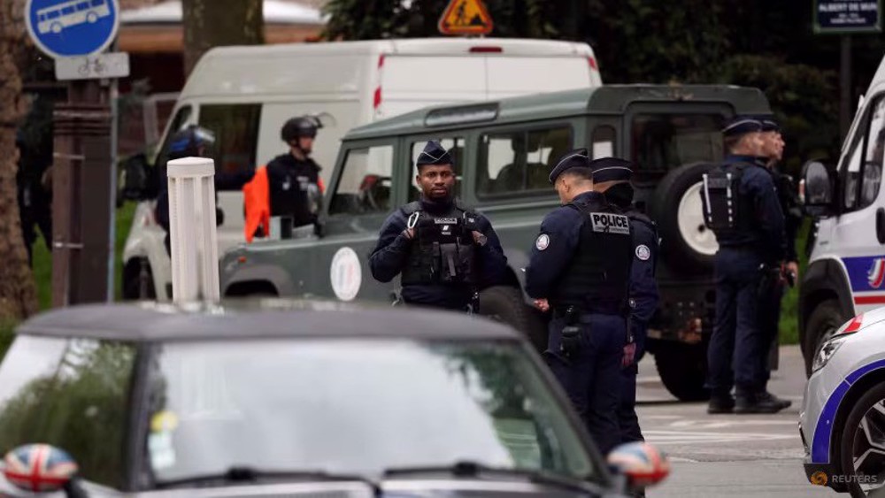 French police arrest man after threatening to detonate himself at Iran consulate