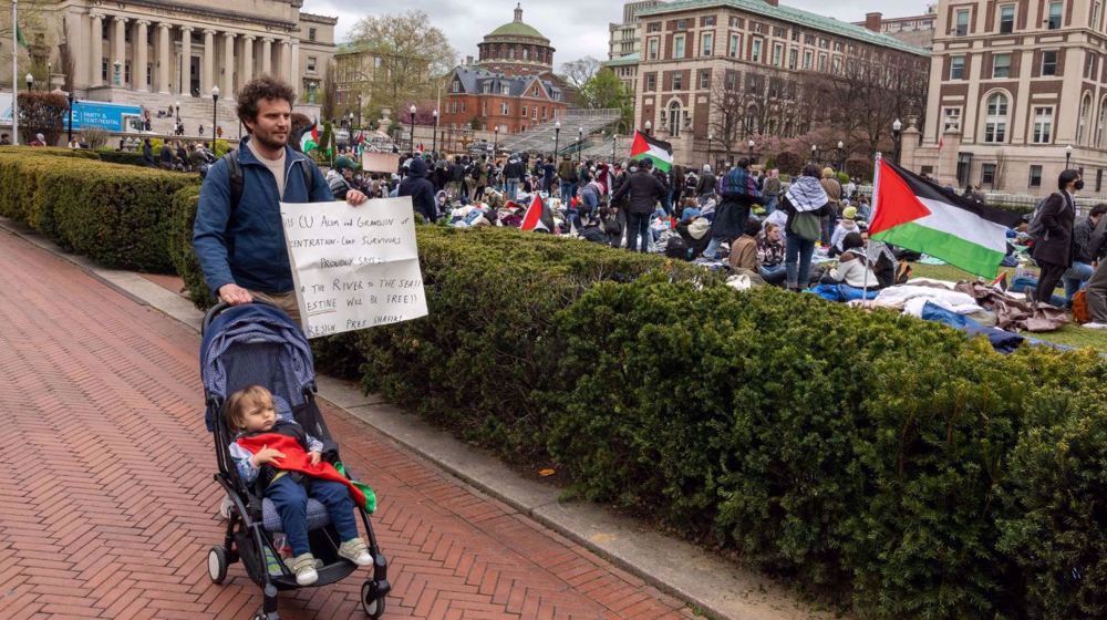 Pro-Palestine rallies spread after students arrested at Columbia University
