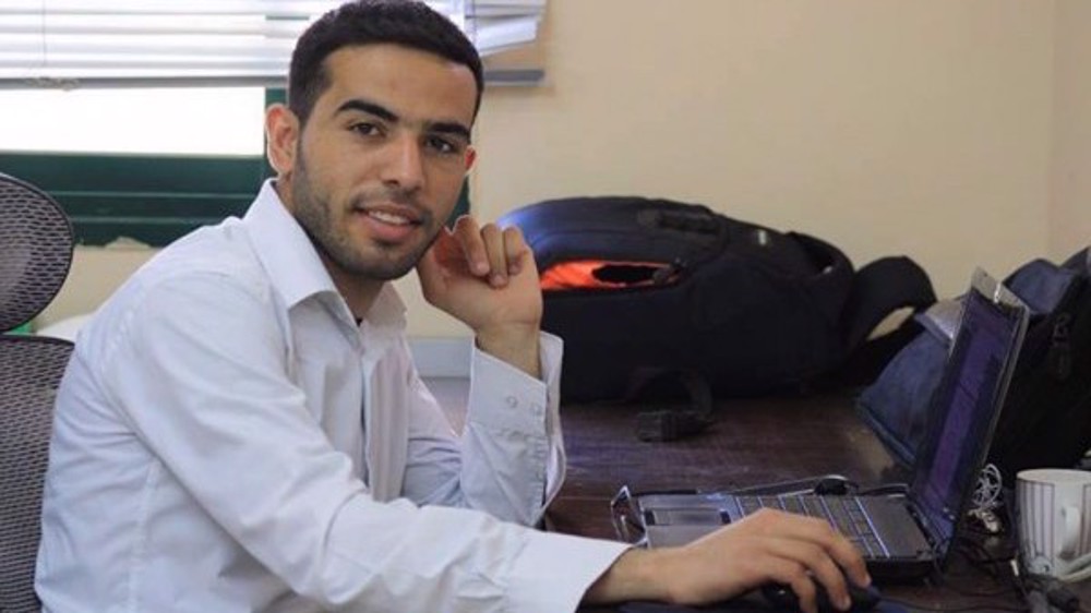 Palestinian journalist-Gaza Now-Mustafa Ayyash