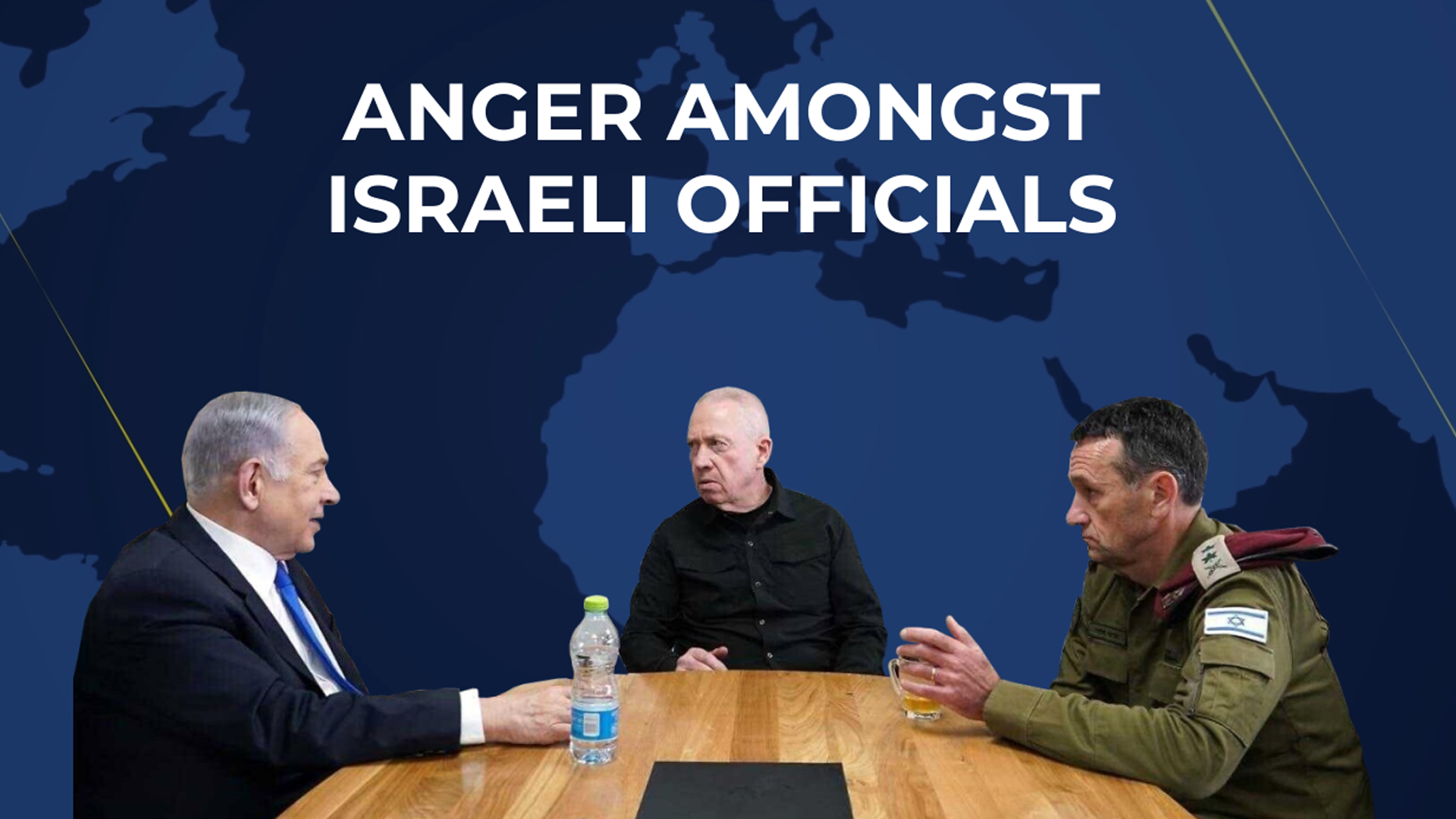 Anger amongst Israeli officials