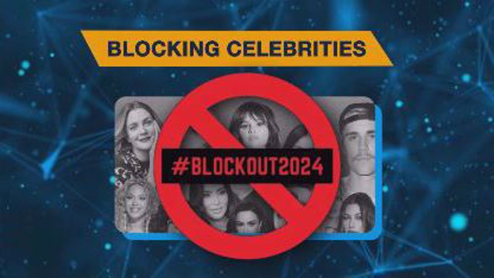 Blockout 2024: targeting celebrities