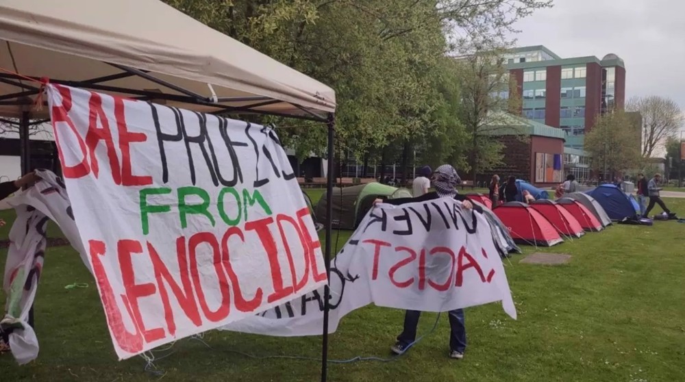 UK students occupy campuses in protest at Israeli war on Gaza