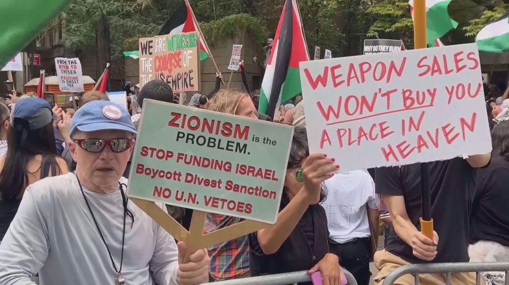 NY protest disrupts UNGA meetings