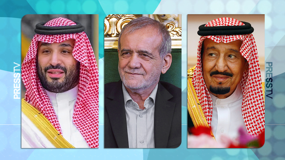 Pezeshkian felicitates Saudi king, crown prince on National Day