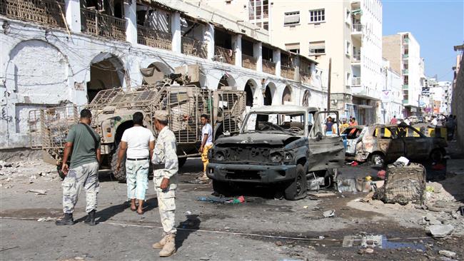 Bombing kills 6 pro-Saudi militiamen in Yemen