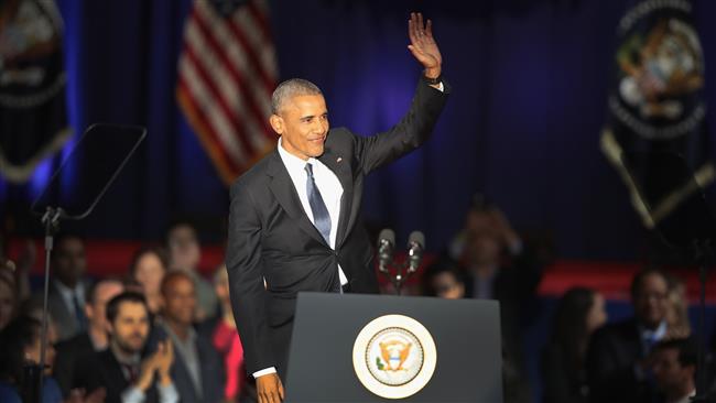 Obama addresses nation in farewell speech 