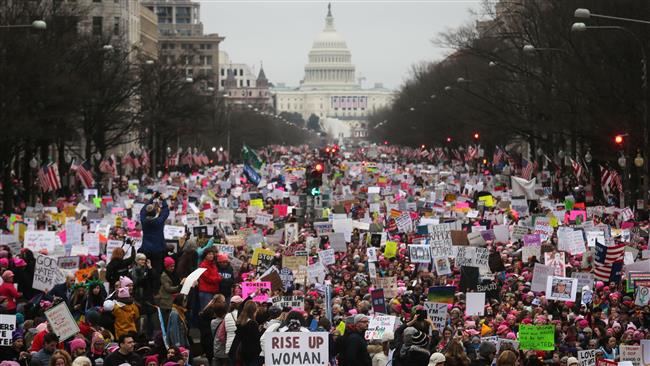 Women’s March against Trump goes global 