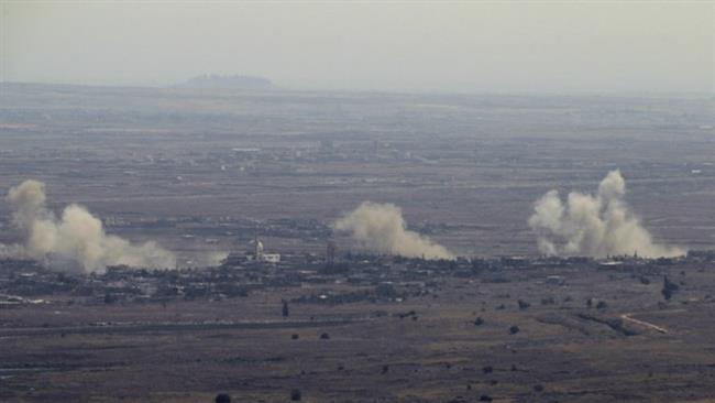 Israeli jets attack Syria's Golan Heights