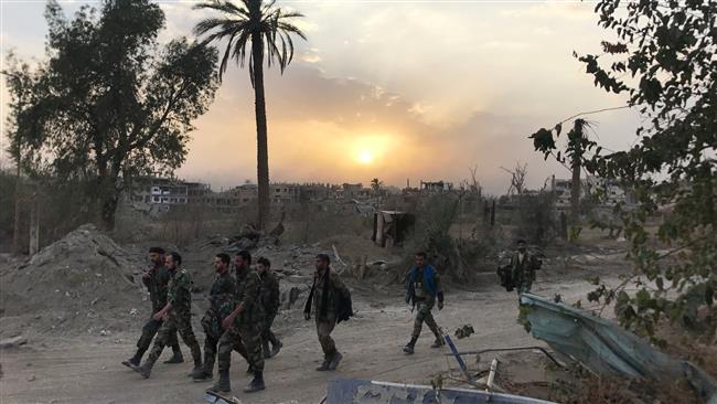 Syria army enters Daesh’s last major town on Iraq border
