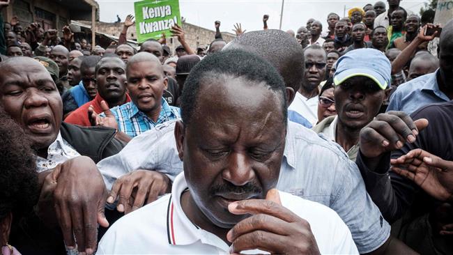 Kenya’s Odinga seeks international help