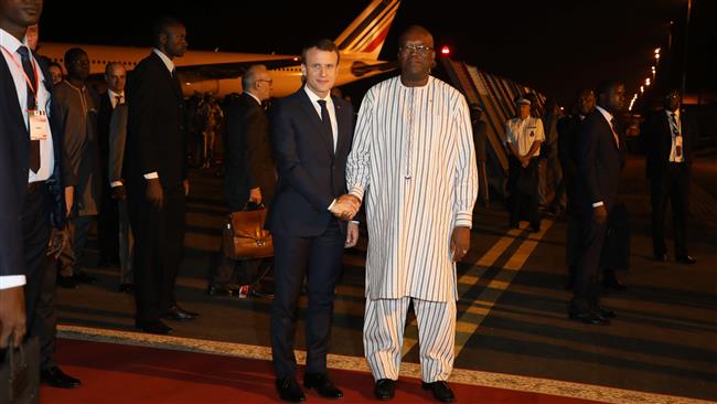 Burkina Faso attack hurts 3 as Macron begins Africa tour