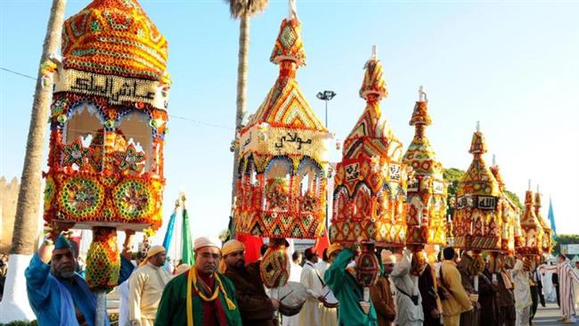 Prophet Muhammad's birth celebrated with lantern march