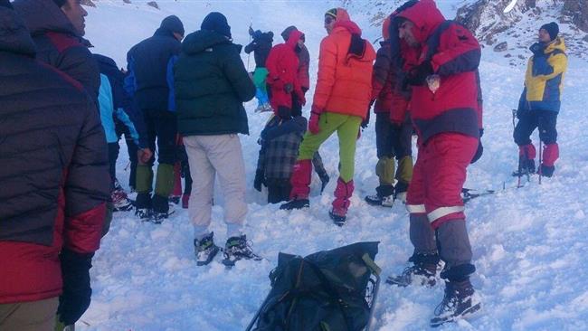Two climbers killed, seven missing in avalanche in SW Iran