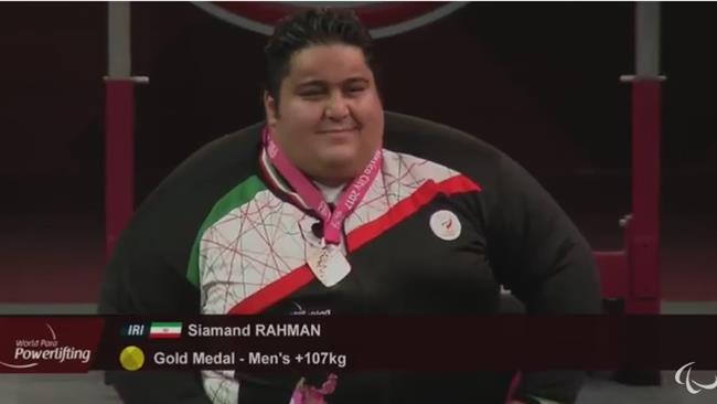 Iranian powerlifter shines in world championships