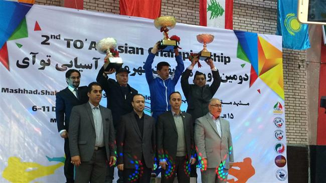 Iran wins titles at Asian Kung Fu To'a Championship