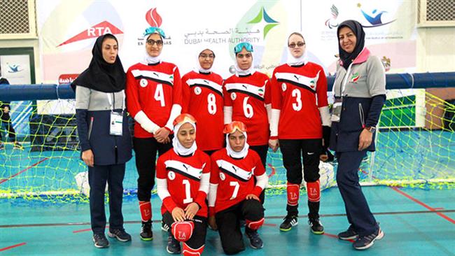 Iran goalball team vice champion in Asian Games