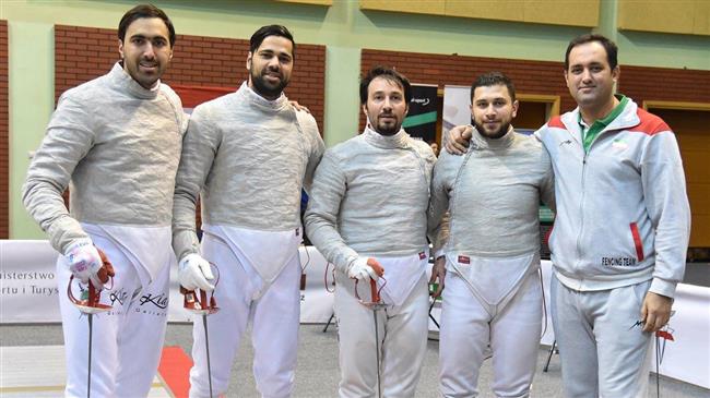 Iran team runner-up in World Cup Sabre de Wolodyjowski 