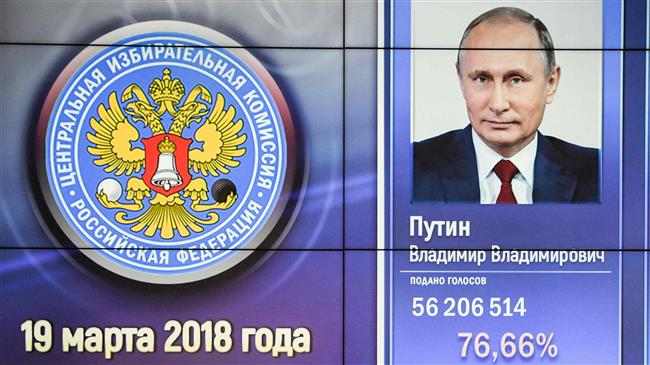 Vladimir Putin re-elected as Russia president 