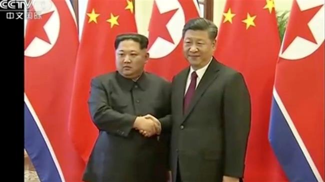 North Korea's Kim meets with Xi in China