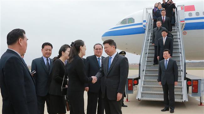 North Korea’s Kim meets senior Chinese official