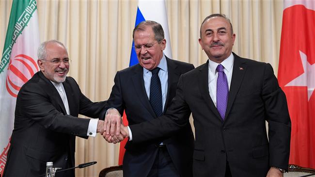 Iran, Russia, Turkey to boost Syria settlement efforts