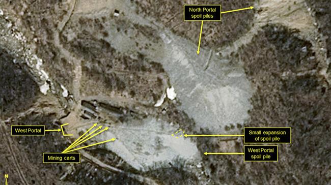 Satellite imagery shows North Korea razing nuke sites