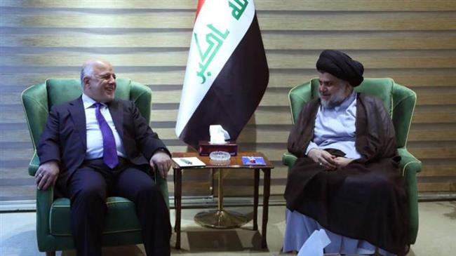 Muqtada al-Sadr meets with incumbent PM Abadi