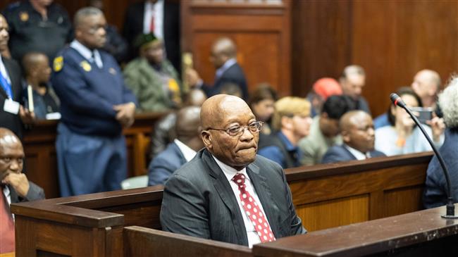 South Africa’s Zuma in court on corruption charges