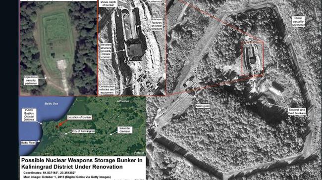 ‘Russia may have upgraded nuclear bunker in Kaliningrad’