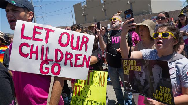 Protests continue in US against family separations